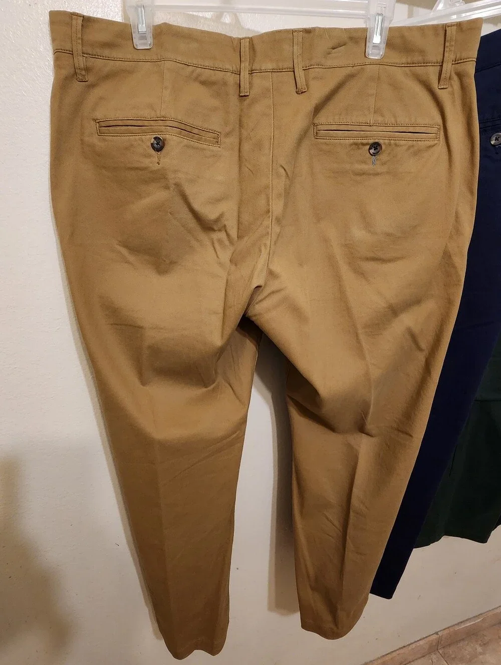 Goodfellow & Co Men's Chino Pants Bundle in Tan, Navy, Green, Black & Coral